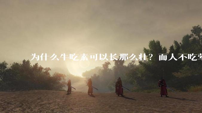 为什么牛吃素可以长那么壮？而人不吃荤就不行？