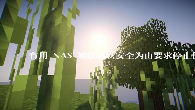 有用 NAS 被联通以安全为由要求停止使用的吗？
