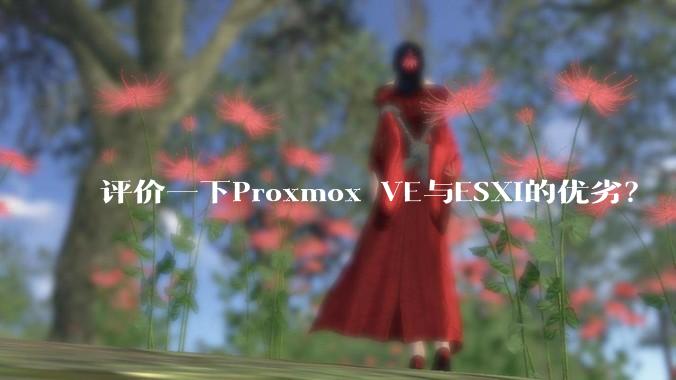 评价一下Proxmox VE与ESXi的优劣？