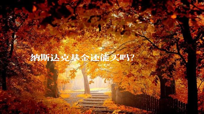 纳斯达克基金还能买吗？