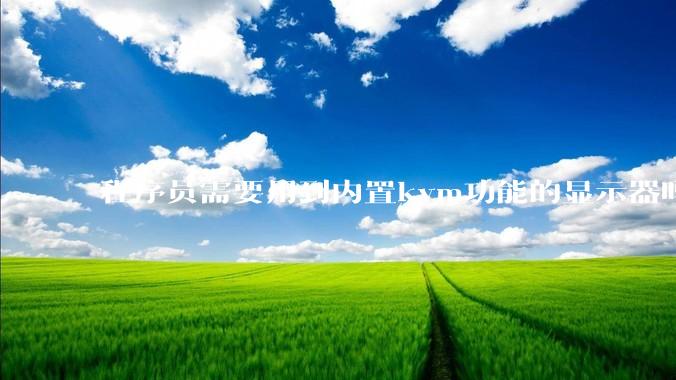程序员需要用到内置kvm功能的显示器吗？或者是外置的kvm切换器吗？