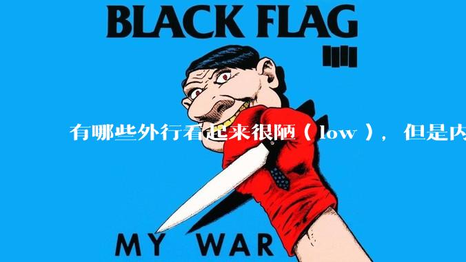 有哪些外行看起来很陋（low），但是内行人却觉得很高大上的东西？